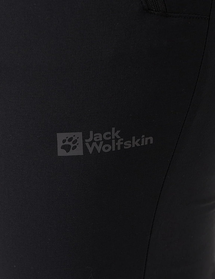 Jack Wolfskin Damen Glastal Zip Off Pants W Wanderhose 34 Schwarz, 34 Schwarz