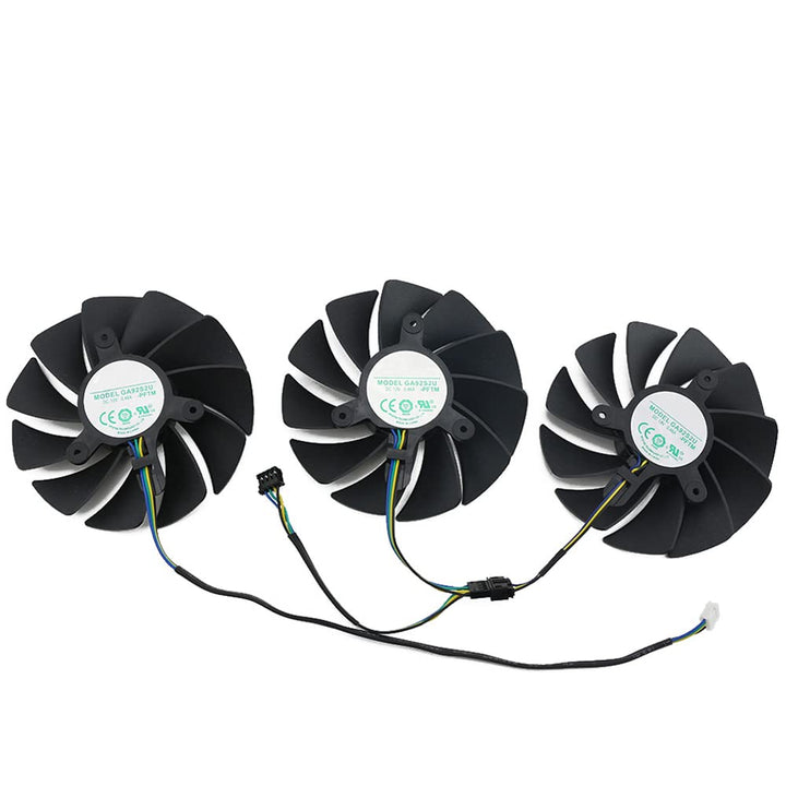 NNL GA92S2U 4PIN GPU RTX3080 RTX3090 Lüfter für ZOTAC GeForce RTX 3070 Ti 3080 3090 Trinity OC Grafi