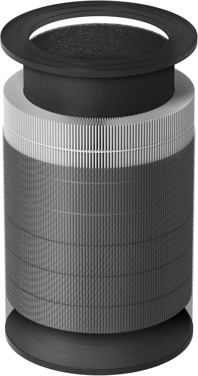 WINIX T800 Smart HEPA Luftreiniger WiFi Alexa, 99,99% Filterleistung, CADR 500m³/h für 120m² Raucher