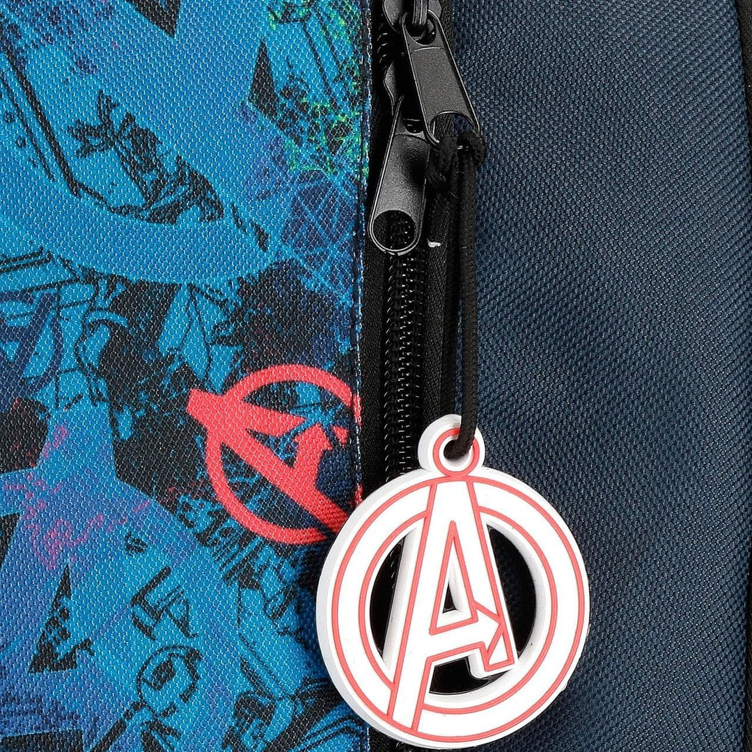 Marvel Avengers The Avengers On The Warpath Vorschulrucksack, Polyester, 6,44 l, Blau, 23 x 28 x 10