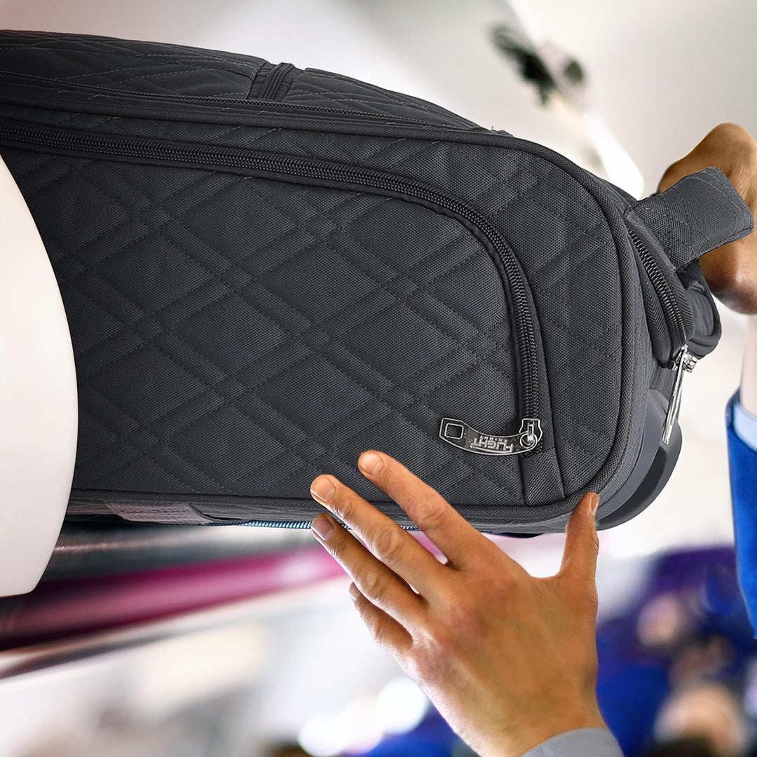 Flight Knight 45x36x20cm easyJet Underseat Carry On Non Priority Approved Handgepack Koffer - 2 Rade