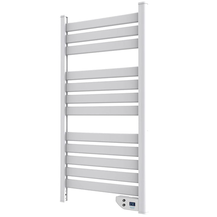 Cecotec Elektrischer Badheizkörper ReadyWarm 9000 Twin Towel White. 500 W, LED-Anzeige, 2 h Timer, S
