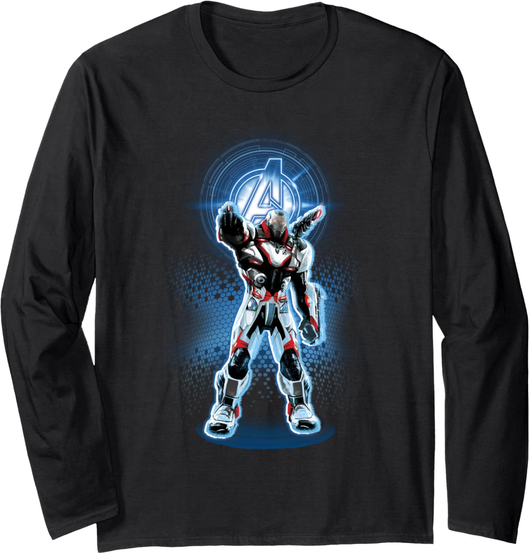 Marvel Avengers: Endgame War Machine Space Suit Langarmshirt