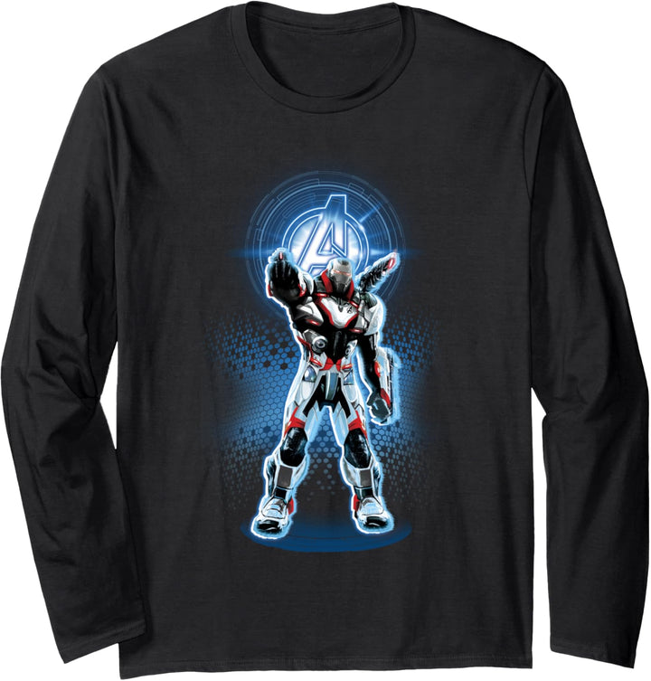Marvel Avengers: Endgame War Machine Space Suit Langarmshirt