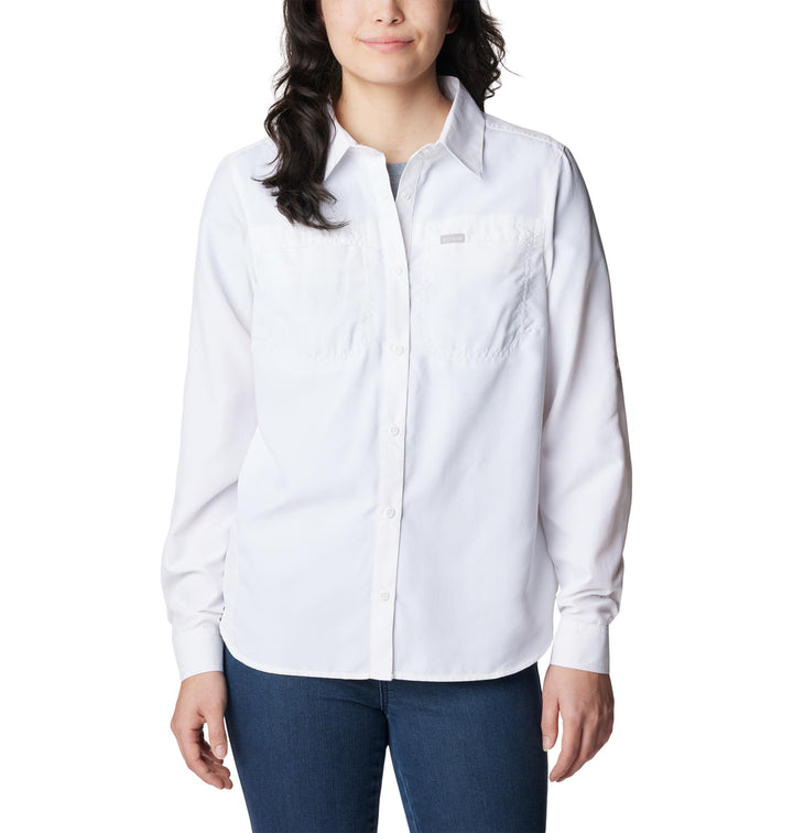 Columbia Damen Silver Ridge 3.0 Langarm-Shirt XS Weiss, XS Weiss