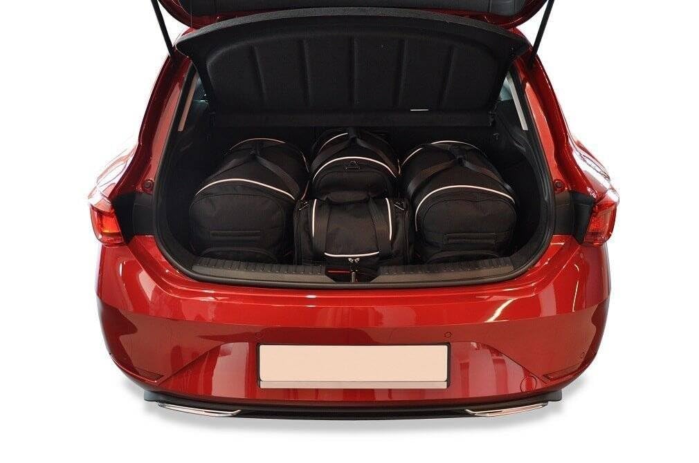 KJUST Dedizierte Reisetaschen 4 stk kompatibel mit SEAT LEON IV (KL1) 2020+ Car Bags