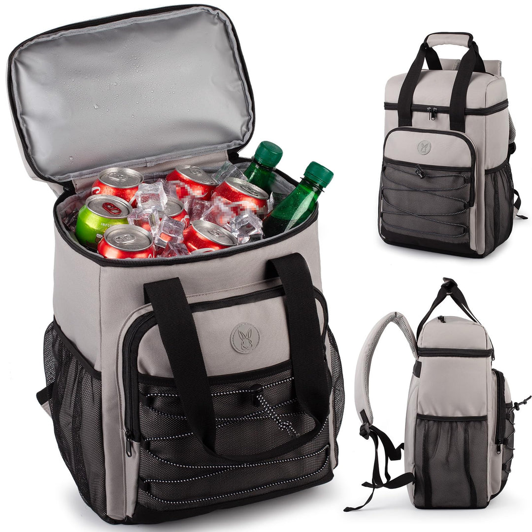Kühlrucksack mit gepolstertem Tragegriff, Leichter und isolierter Rucksack, auslaufsicher, grosse Ka