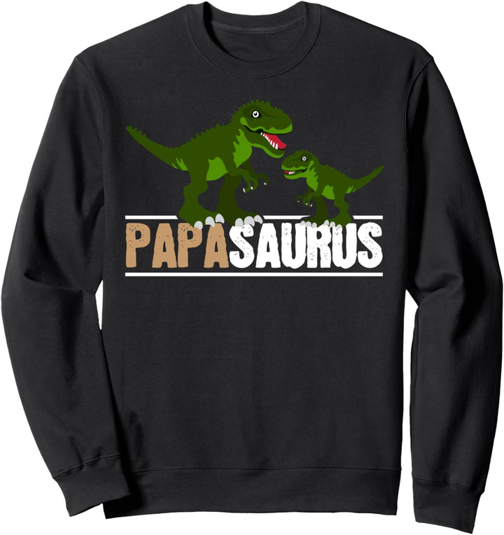 Vatertag Papa Familie T-Rex Dino Geschenk Sweatshirt