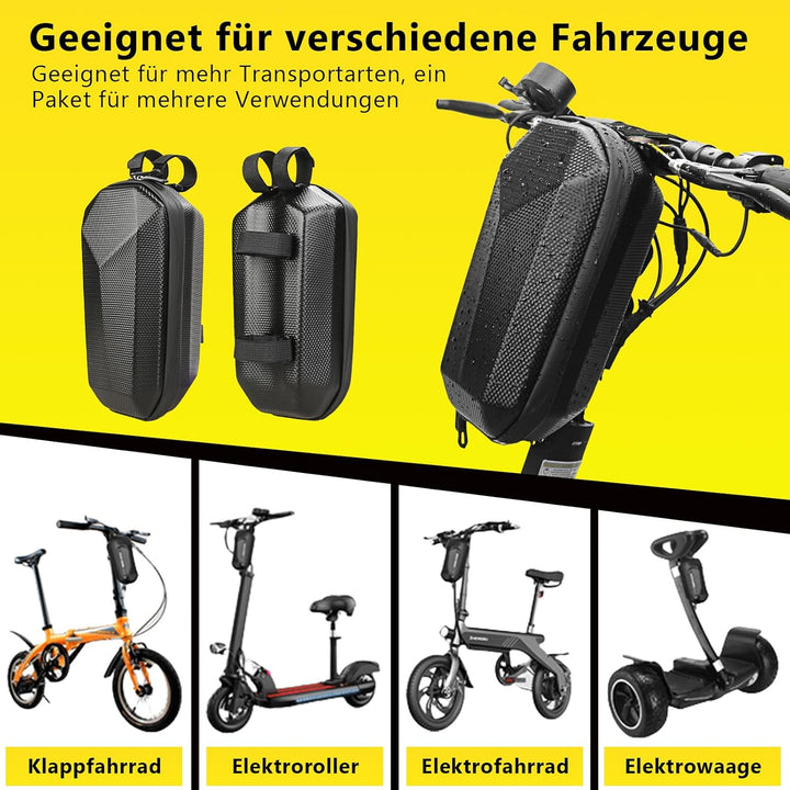 Schloss für E Scooter,Schellenschloss für E Roller,Fahrradschloss,E-Bike/Motorrad,Inklusive Einer Tr
