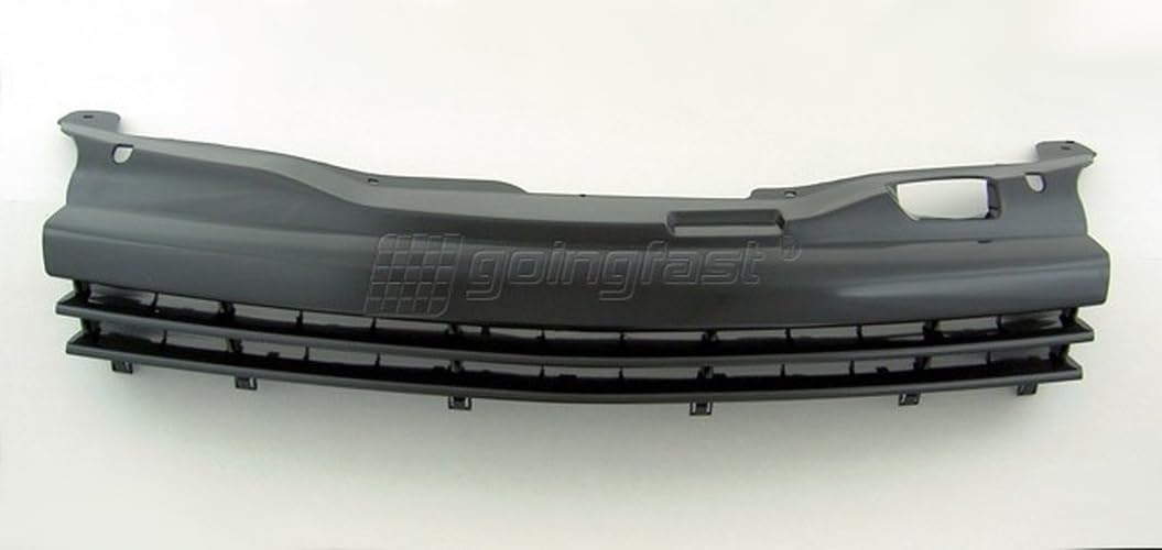 Kühler- Sport- Front- Rippen- Grill ohne Emblem Schwarz Eintragungsfrei