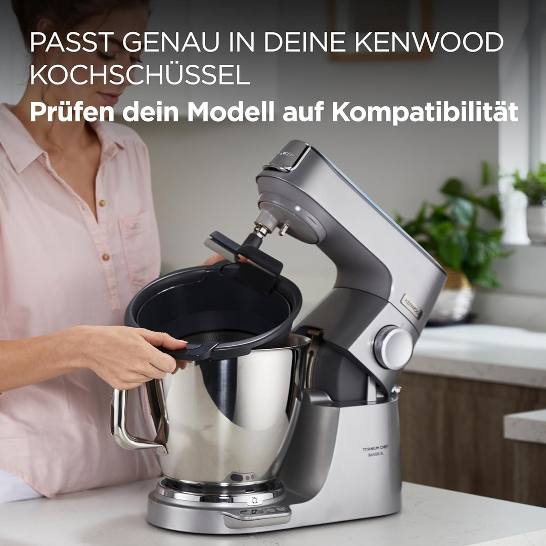 Kenwood Sieb und Passieraufsatz KAT20.000GY, Zubehör für Kenwood Küchenmaschinen, zum Passieren von