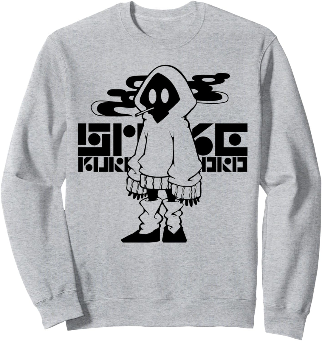nog-T-0005-Zigarettenweiss Sweatshirt