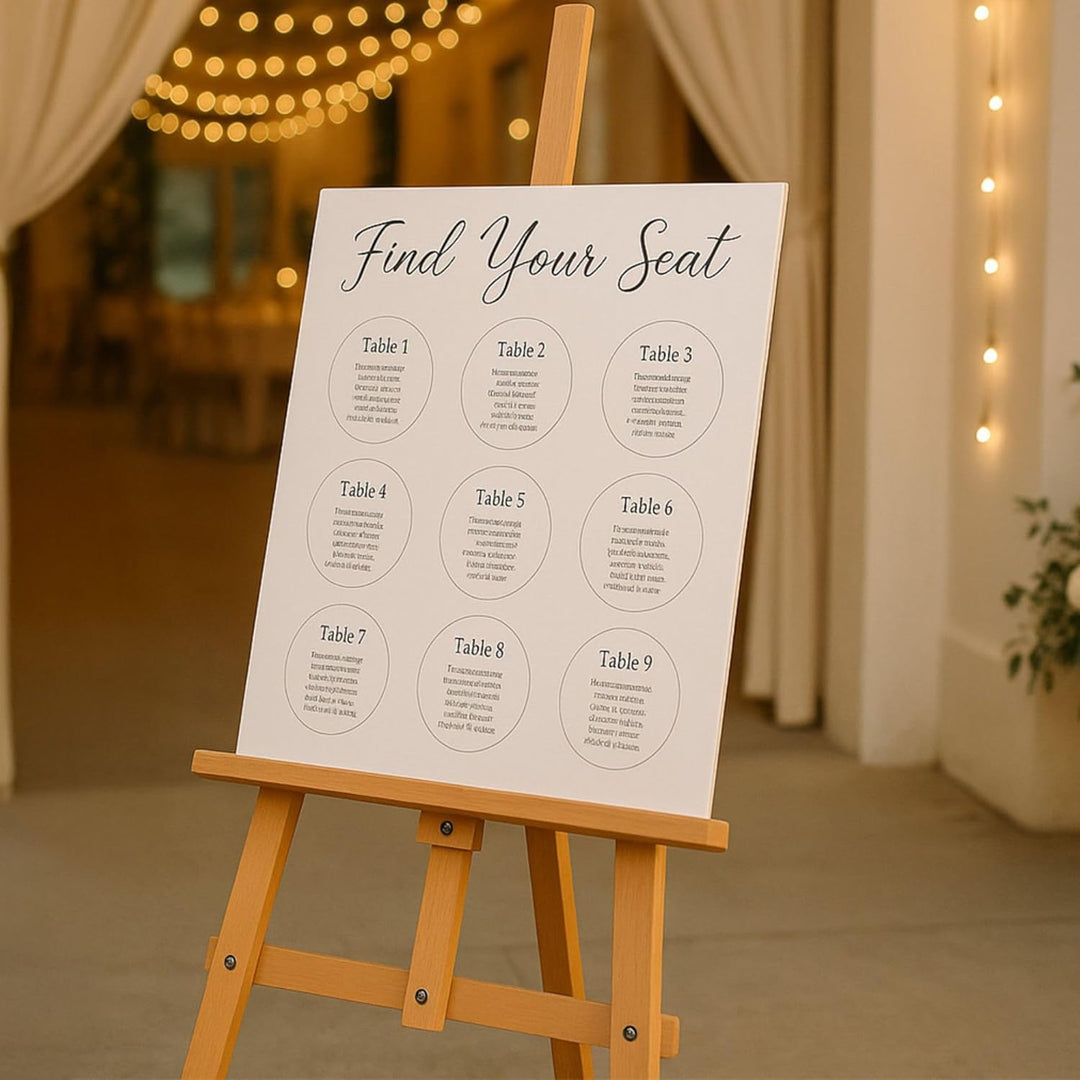 Staffelei Holz gross 150 cm - Leinwand Ständer Hochzeit Staffeleien Feldstaffelei höhenverstellbar H