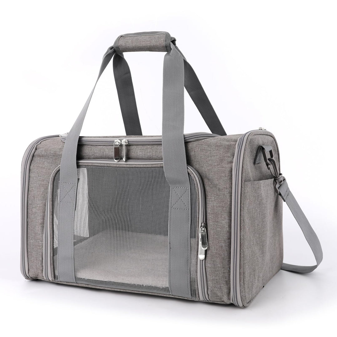 Transportbox Katze, Hundetragetasche Praktisch Und Sicher, Ideal Als Tragetasche Hund, Faltbare Trag