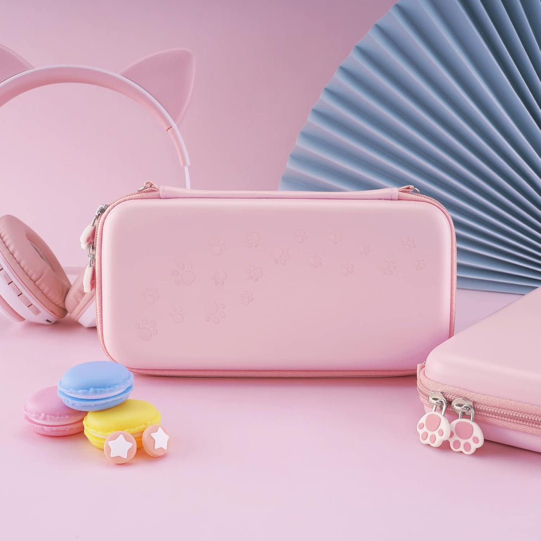 Tasche für Nintendo Switch Lite,Harte Tasche Tragetasche Hülle Case Schutzhülle,weiches Velet Futter