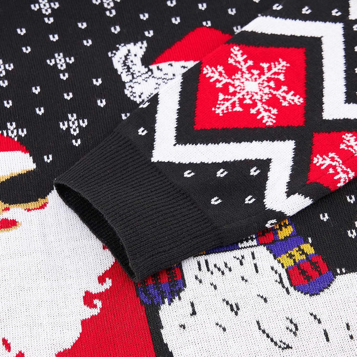 Goodstoworld Unisex Ugly Christmas Sweater Herren Weihnachtspullover Neuheit Dinosaurier Faultier Ka