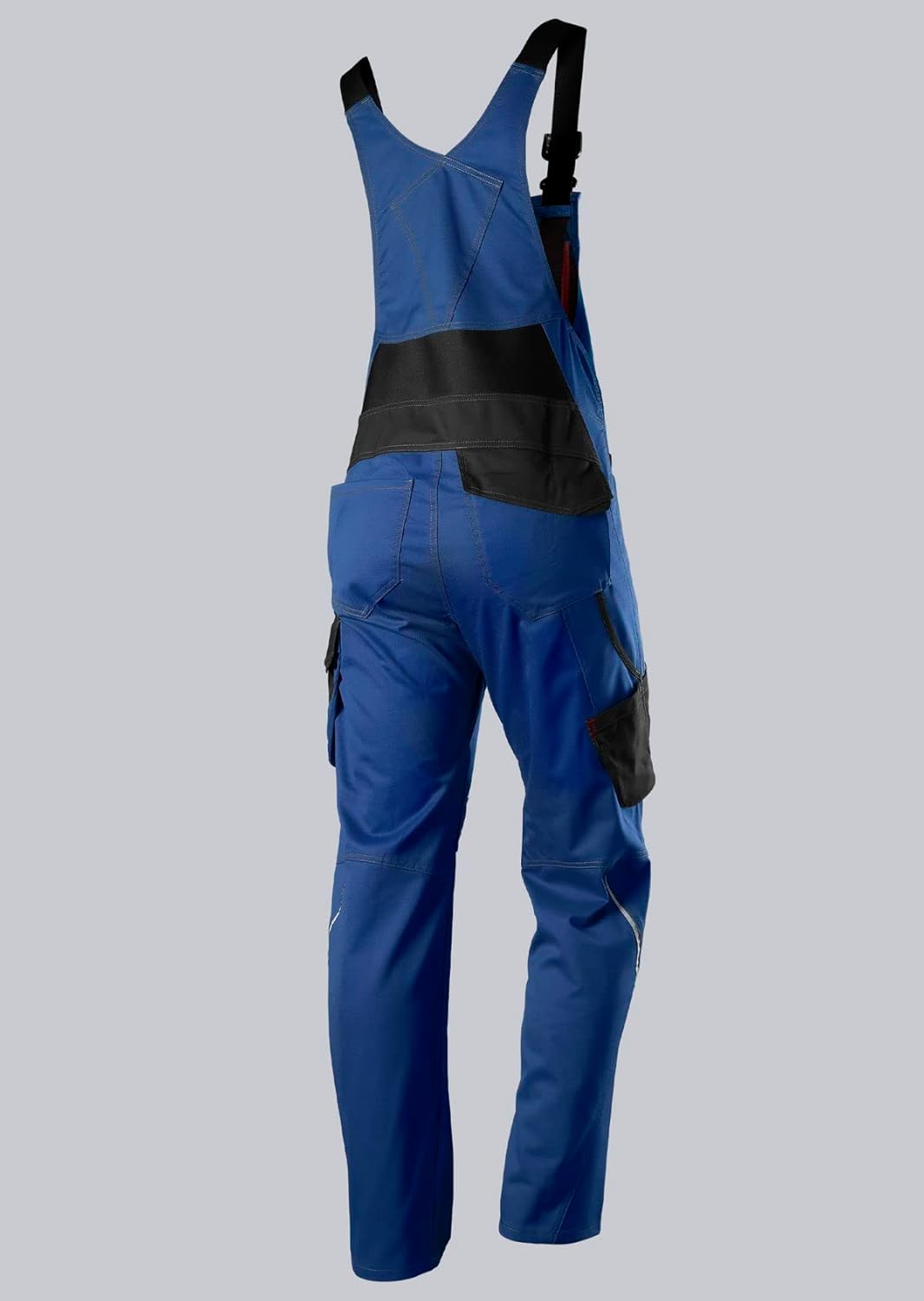 BP 1979-570-1332 Latzhose mit Kniepolstertaschen - Stretch-Hosenträger - Verstellbarer Bund - 65% Po
