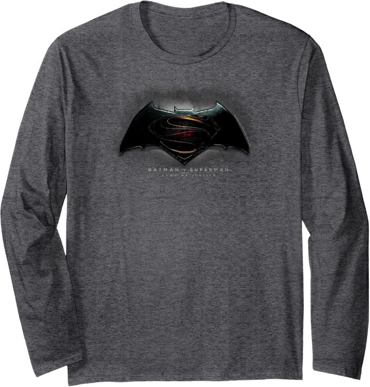 Batman v Superman Basic Logo Langarmshirt