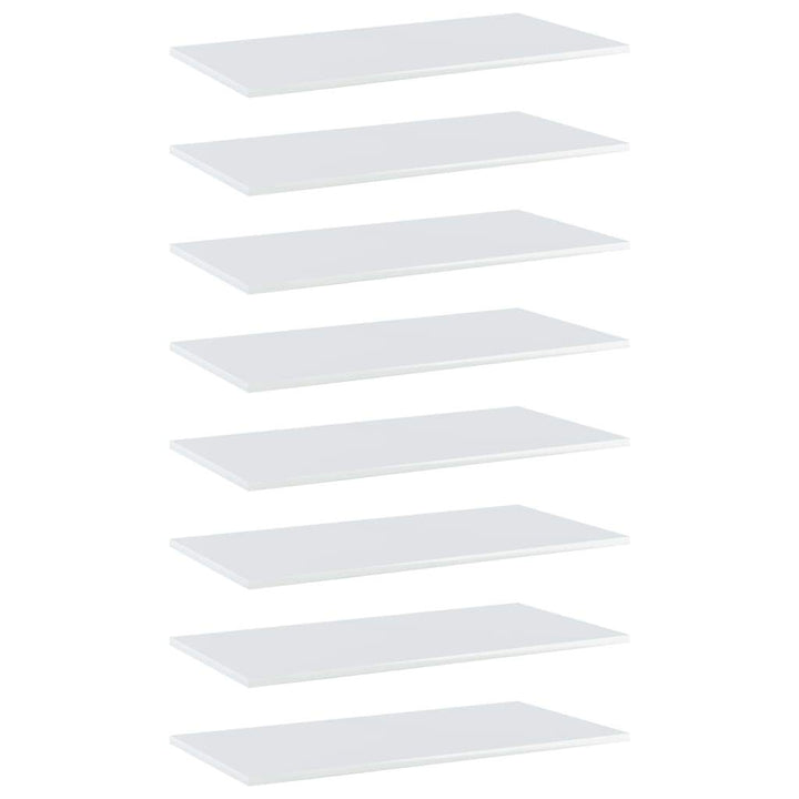 vidaXL 8X Bücherregal Brett Wandboard Wandregal Regal Regalboden Wand Board Ablage Hängeregal Schweb