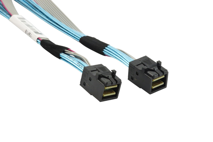 Supermicro Internes SAS-Kabel SAS 12Gbit/s 4x Mini HD SFF-8643 M bis M 80 cm