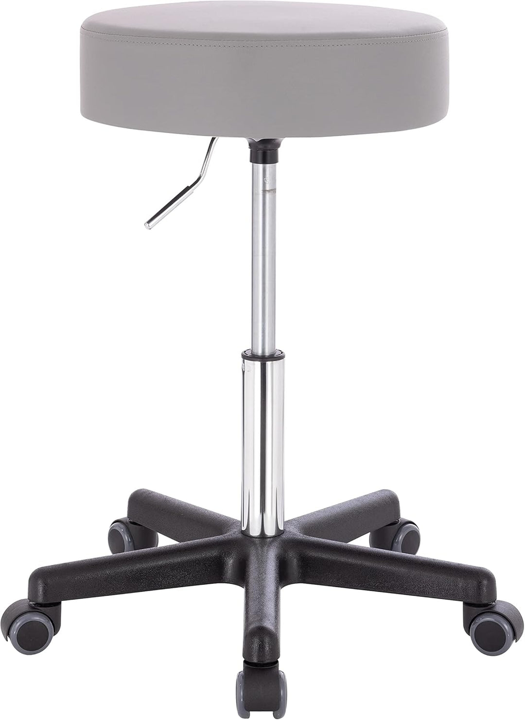 1stuff® XL Profi Rollhocker höhenverstellbar - 40 cm Sitzbreite - Sitzhöhe bis über 70cm - Arzthocke