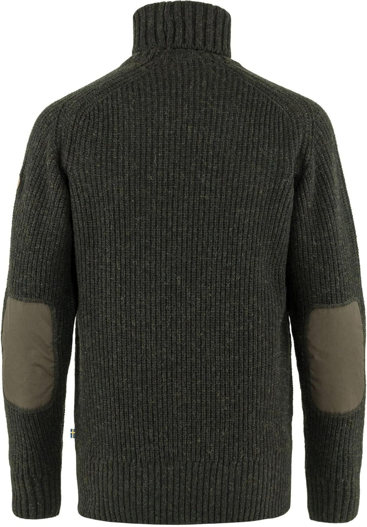 Fjällräven Herren Övik Roller Neck Sweater M Sweatshirt (1er Pack) L Dunkles Olivgrün, L Dunkles Oli