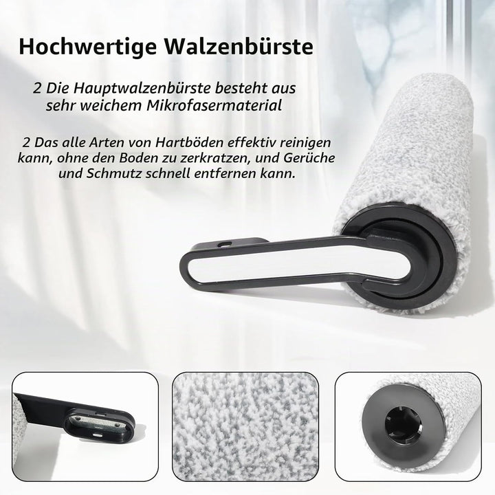 Bürstenrolle + Filter Zubehör Set für Tineco iFloor 5 Breeze Complete Nass und Trockensauger Ersatzt