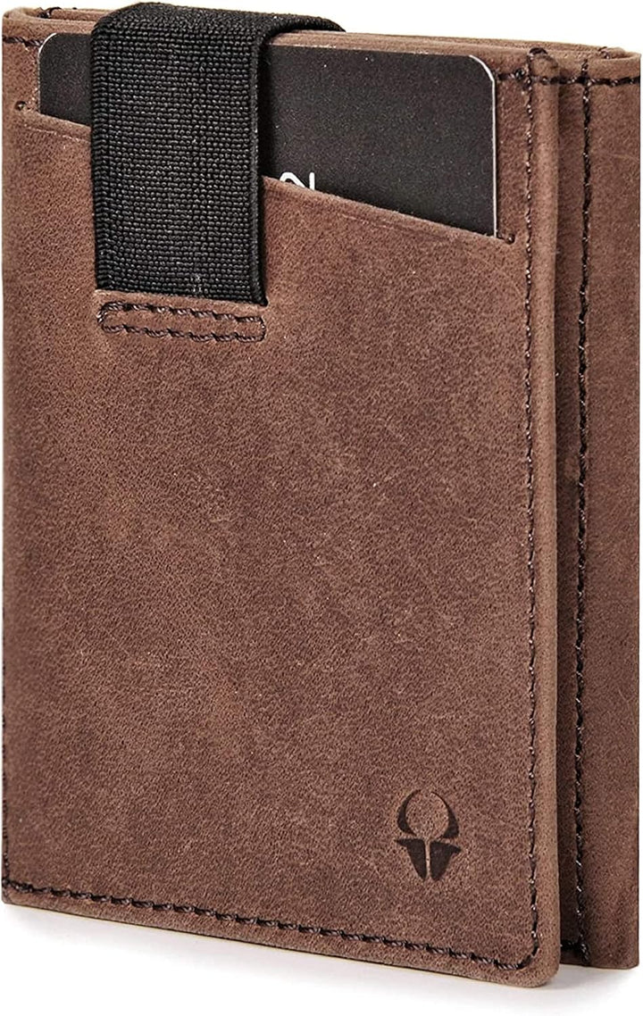 DONBOLSO Wallet 2, Slim mit Münzfach, Geldbeutel mit RFID Schutz, bis 12 Karten, Mini Portemonnaie f