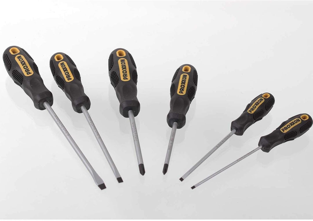 PROXXON 22604 FLEX DOT Schraubendreher Satz 2 x PH Kreuzschlitz & 4 x Schlitzschraubendreher 6 teili