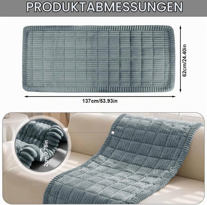 Hundeschutz Rückbank fürs Auto, 62×137 cm rutschfeste &amp; Kratzfeste Hundedecke Auto, Wasserdichter Rü