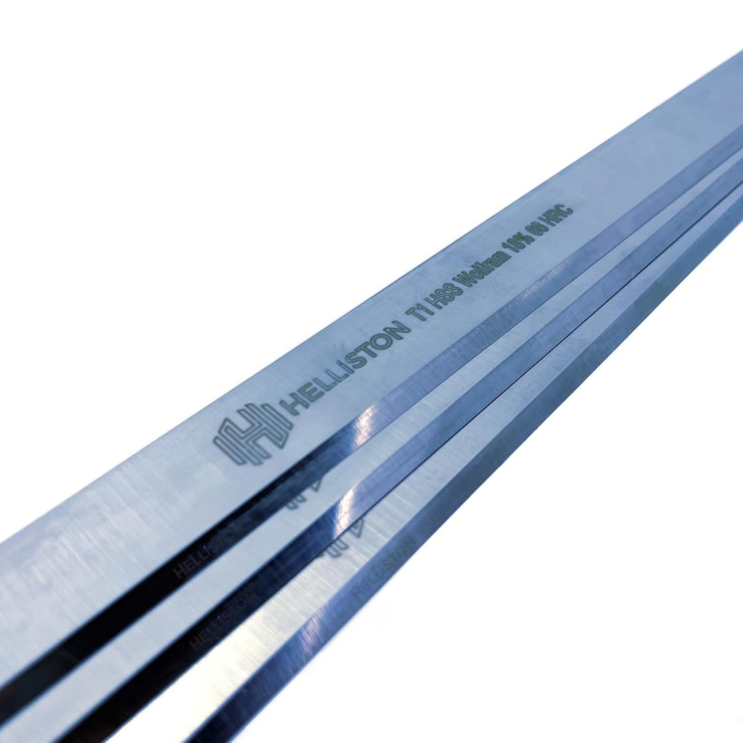 T1 W18% Hobelmesser für Bamato BHM-310, HSS Wolfram 18%, 310x30x3mm (3 Hobelmesser)