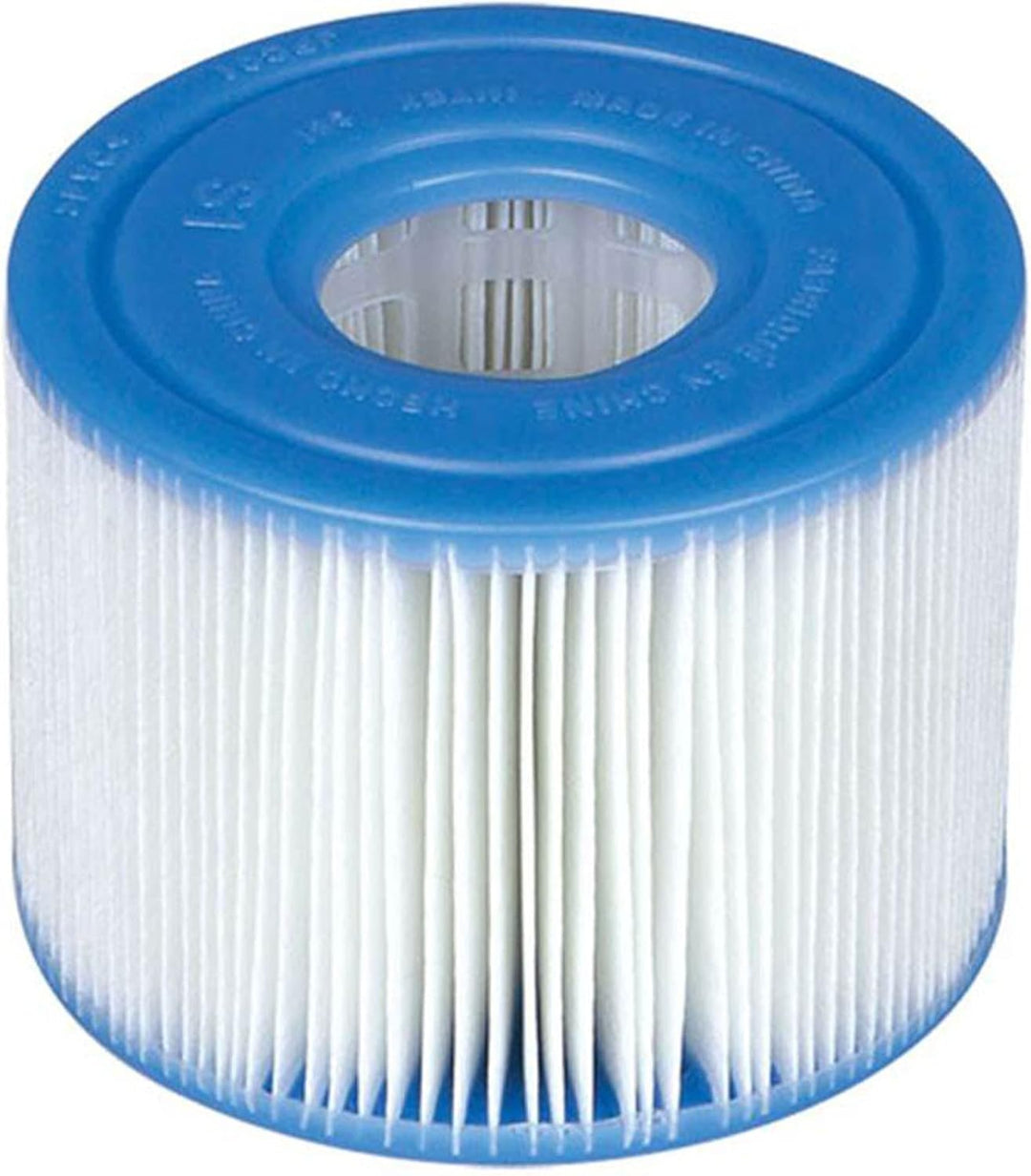Intex 29001E B00PUZW3N2 PureSpa Typ S1 Easy Set Pool Kartuschen (12 Filter) | 2, 1 Pack, blau 12 Stü