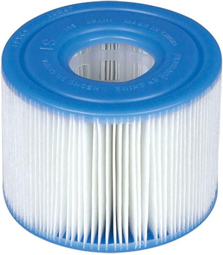 Intex 29001E B00PUZW3N2 PureSpa Typ S1 Easy Set Pool Kartuschen (12 Filter) | 2, 1 Pack, blau 12 Stü