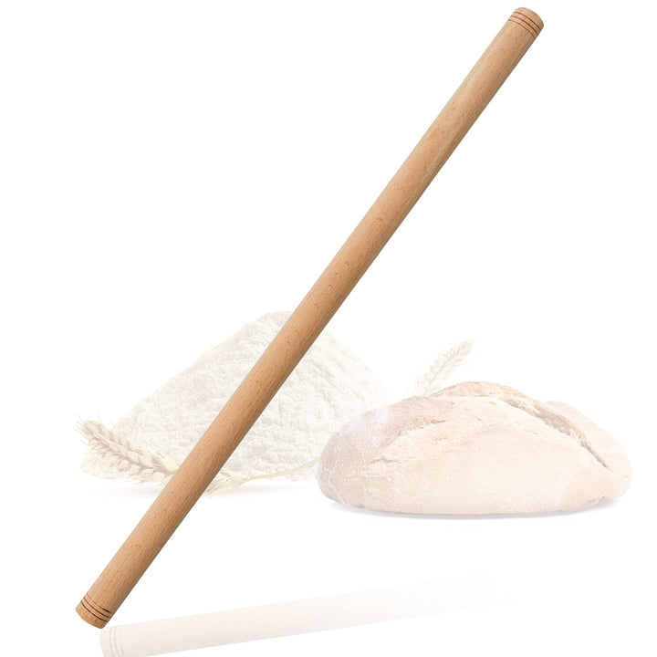 spar-home Türkisches Nudelholz - Traditionelle Teigroller aus Buchenholz Handgemachte Teigrolle aus