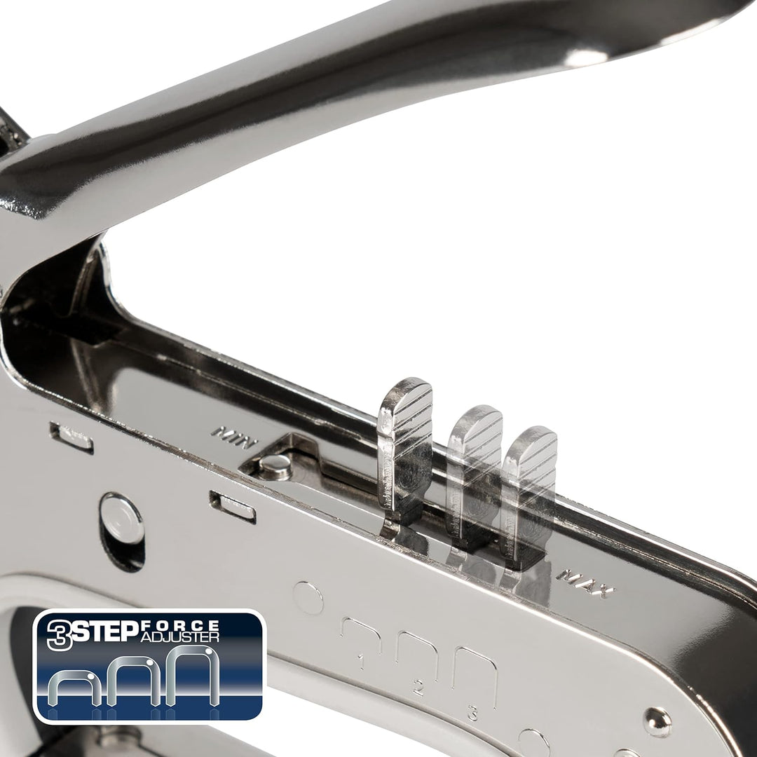 Rapid Kabeltacker R28 für Kabel bis zu 4,5mm, Komplett aus Stahl, Leistungsstark, für Kabelklammern
