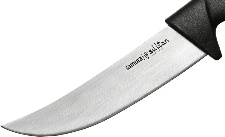 Samura SULTAN PRO 6.3" Pichak Messer mit Schwarzem Griff - Premium Japanischer Edelstahl Küchenmesse