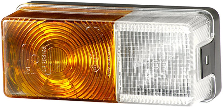 HELLA - Blinkleuchte - Halogen - 12V - Anbau/geschraubt - Stecker: Flachstecker - links/rechts - Men