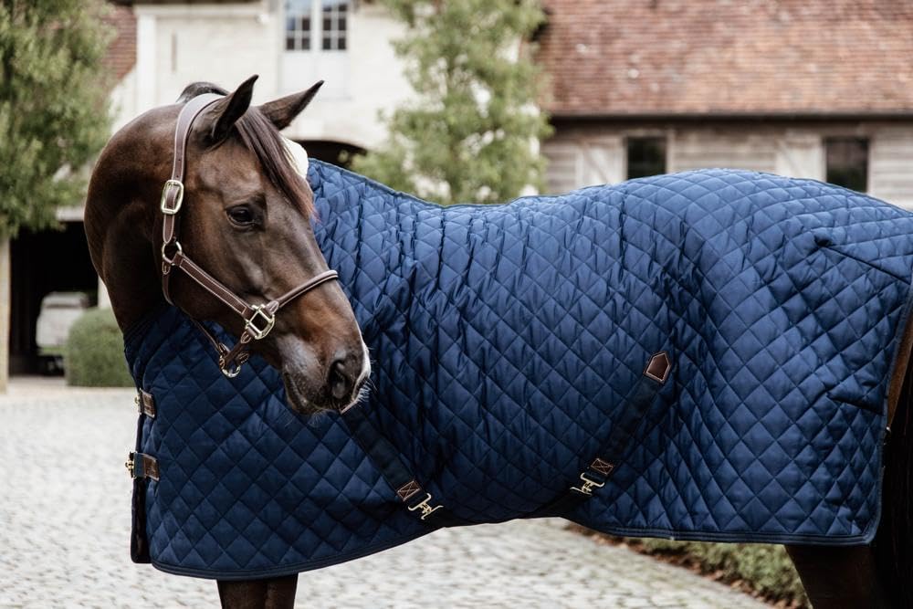 Kentucky Horsewear Stable Rug Stalldecke 200g, Grösse:160, Farbe:Navy