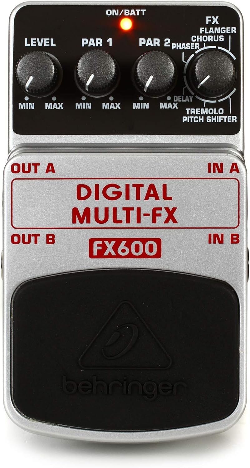 Best Price Square Guitar Pedal, DIGITAL Multi-FX FX600 by BEHRINGER DIGITAL MULTI-FX FX600 Guitar Pe