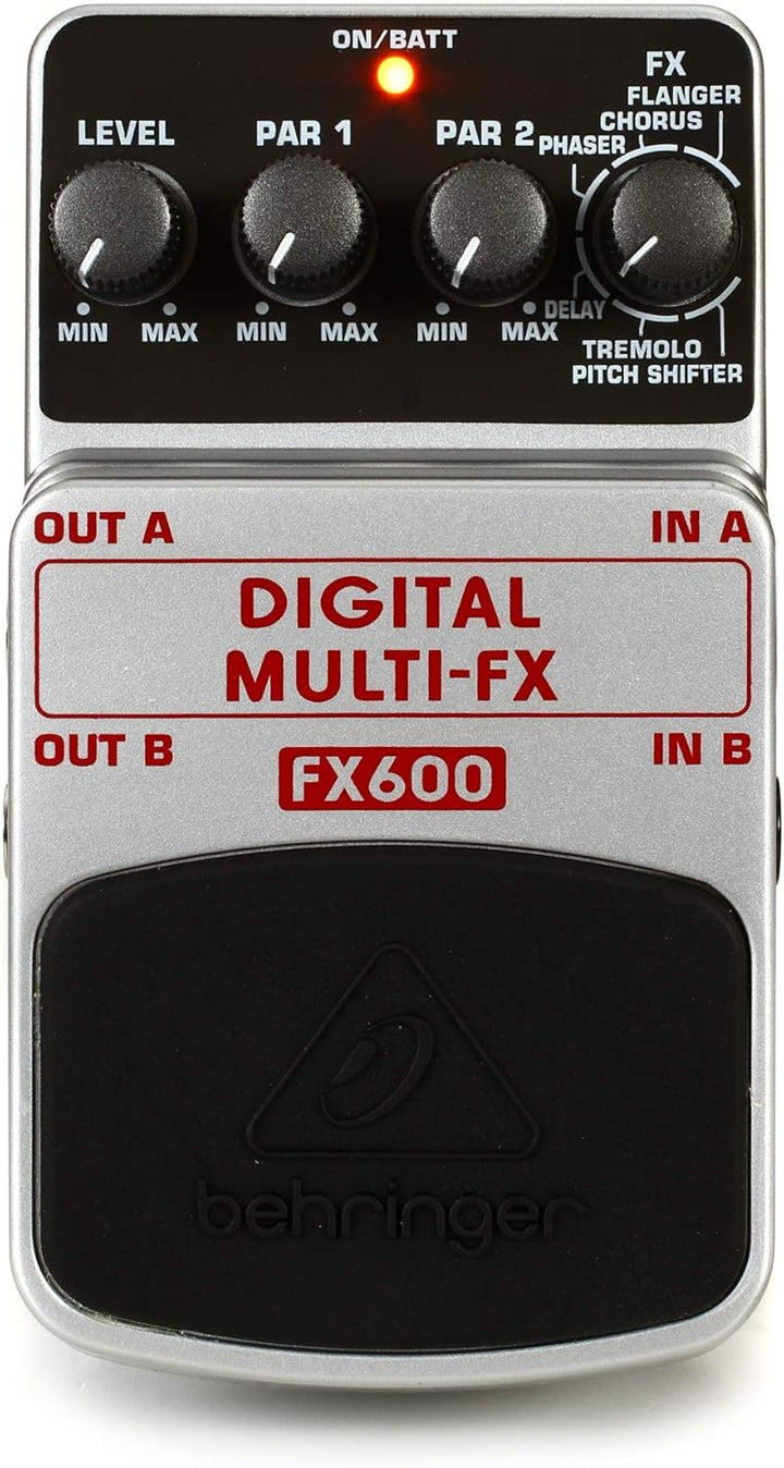 Best Price Square Guitar Pedal, DIGITAL Multi-FX FX600 by BEHRINGER DIGITAL MULTI-FX FX600 Guitar Pe