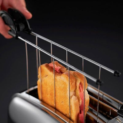 Russell Hobbs Toaster Sandwich [für 2 Scheiben inkl. Sandwich-/Panini-Zangen] Victory Edelstahl (ext