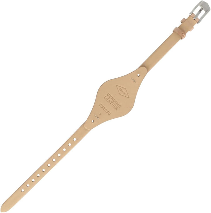 Fossil Uhrenarmband 8mm Leder Beige - ES-2830 | LB-ES2830