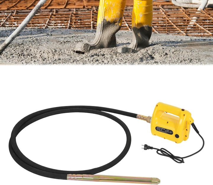 2300W 18000U/min Elektrischer Rüttler Elektrischer Betonrüttler Beton Rüttelflasche Handheld Rüttelf