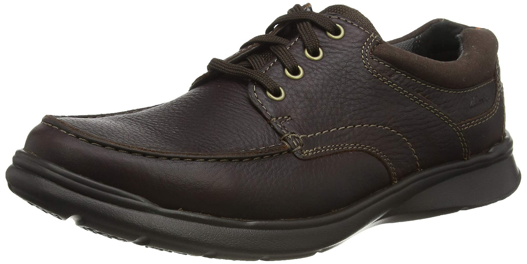 Clarks Herren Cotrell Edge Oxford 39.5 EU Brown Oily, 39.5 EU Brown Oily