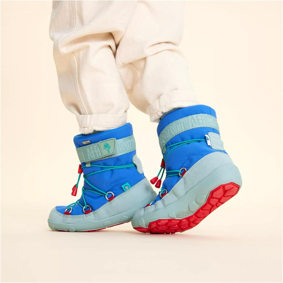 Affenzahn Schneestiefel Vegan Snowy wasserdicht, warm gefüttert, zum Reinschlüpfen, Grösse 21-32, Ha