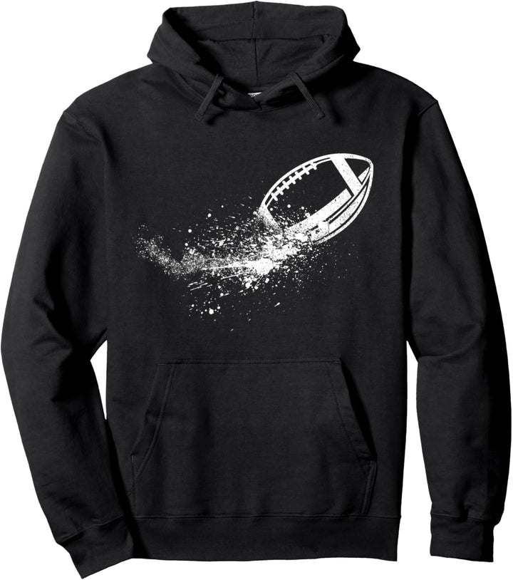 American Football Geschenk Football Design Pullover Hoodie