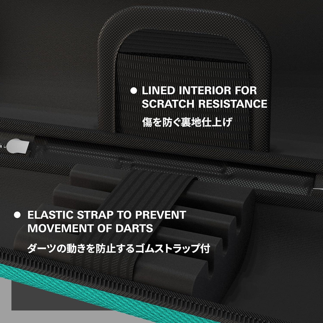 Target Japan Takoma Shell Wallet, Teal | Dart-Tasche, Dart-Aufbewahrungsbehälter, hält 3 vollständig