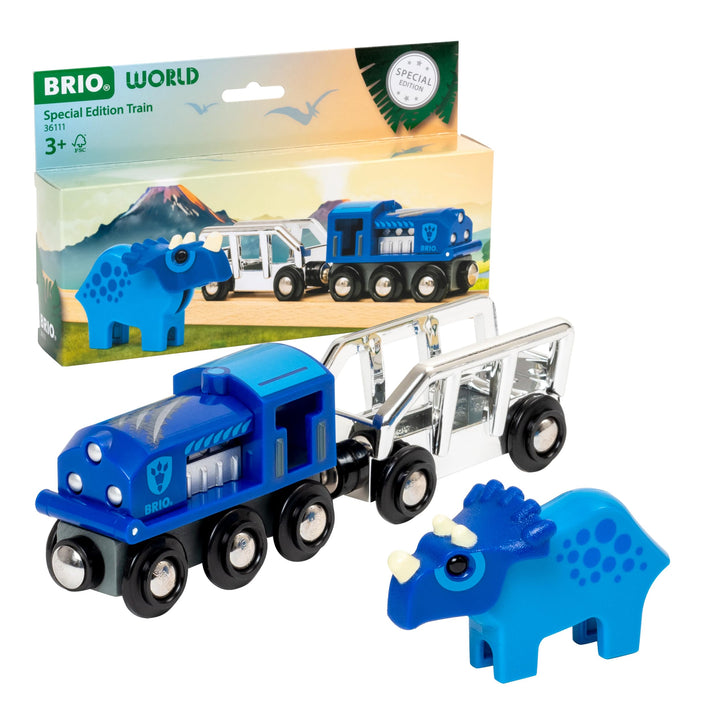 BRIO World 36111 - Sondereditionszug (2025) - Spielzeu-Eisenbahn in limitierter Auflage Holzeisenbah