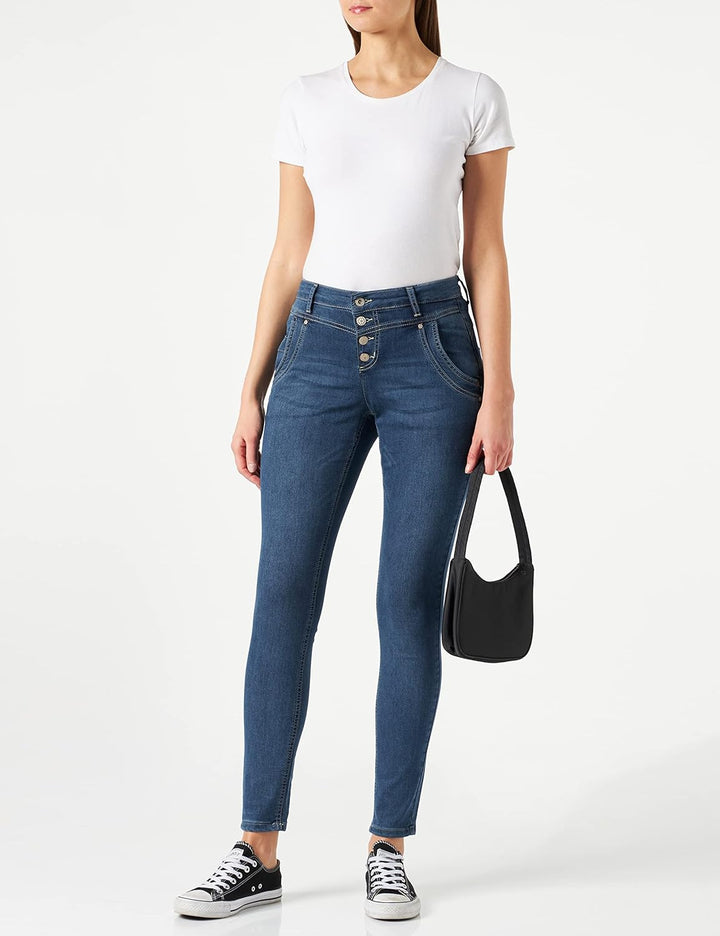 Cream Damen Crsammy Baiily Fit Jeans 28W / 30L Rich Blue Denim, 28W / 30L Rich Blue Denim