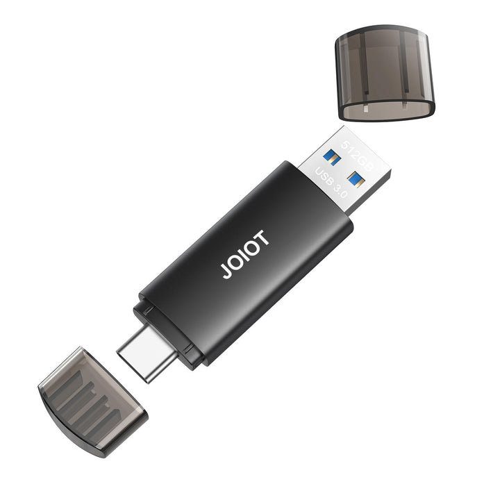 1 Stück USB-Stick 512 GB 3.0 JOIOT PenDrive USB C 3.0 2 in 1 USB C Stick für Handy 512 GB Speicherst